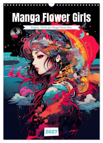 Manga flower girls - flower,