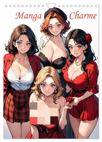 Manga charme wandkalender - manga, (wandkalender