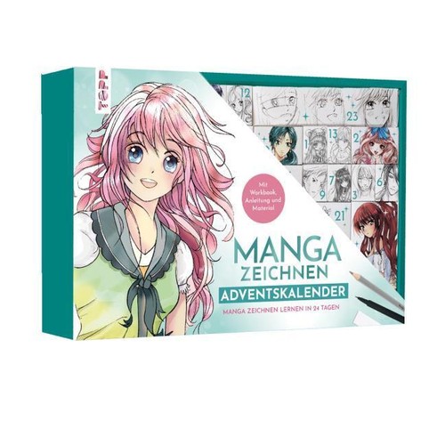 Manga zeichnen adventskalender - zeichnen,