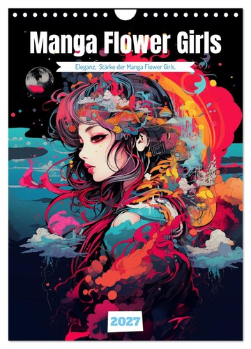Manga flower girls - flower,