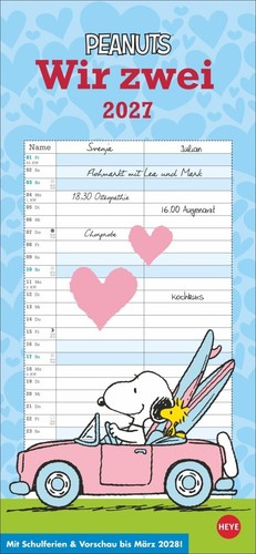 Mangas snoopy kalender - mangas,