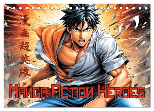 Manga action heroes - action,