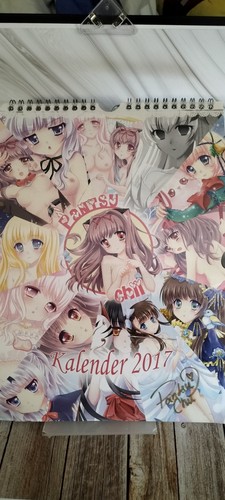 Anime kalender 2017 pantsu - anime,