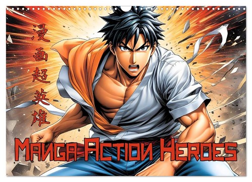 Manga action heroes - manga,