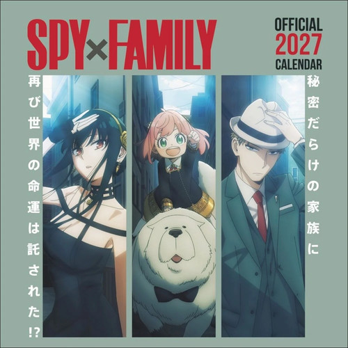 Spy family broschurkalender - spy,