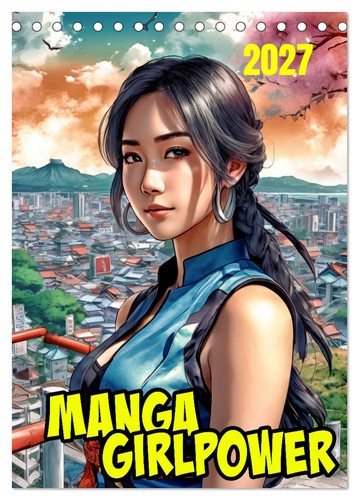 Manga girlpower tischkalender - manga, (tischkalender