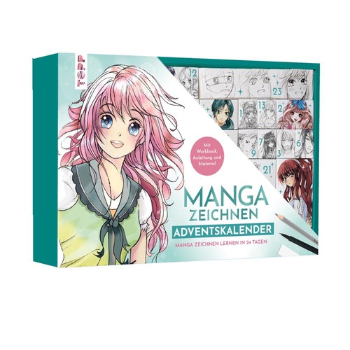 Manga zeichnen adventskalender - zeichnen,